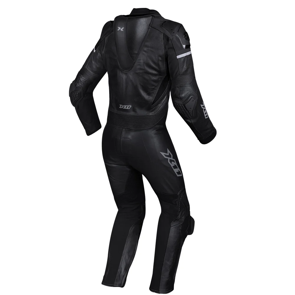 Macacão X11 Masculino Apex 1 Peça Preto - Spinelli Motos Boutique